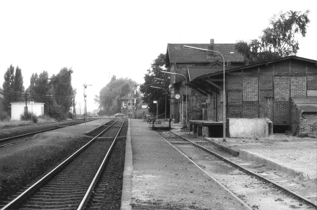 Bahnhof Hattorf am Harz Oktober 1981