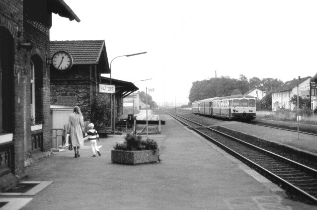 Bahnhof Hattorf am Harz Oktober 1981